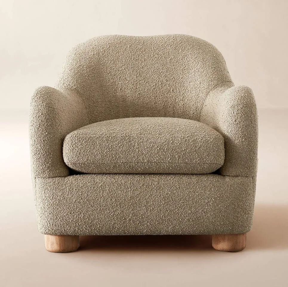 WhatsApp Image 2025-09-25 at 11.08.30 PM Boucle Hug ArmChair - Image 1