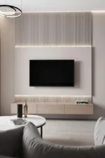 Shale Floating Media Console