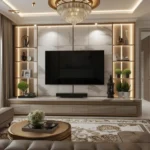 Opulence Integrated Wall Mounted TV Unit