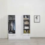 Premier 6 Door Wardrobe with 4 Drawers