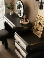 Jasper Elegant Retro Nightstand Table - Image 3