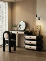 Jasper Elegant Retro Nightstand Table