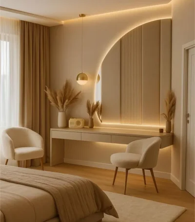 The Arbury Arched Dressing Table