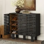The Brixton Slatted Shoe Cabinet - Image 3