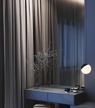 The Langford Noir Dressing Table