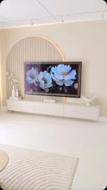 Waffle Luxury TV Wall Unit - Image 2